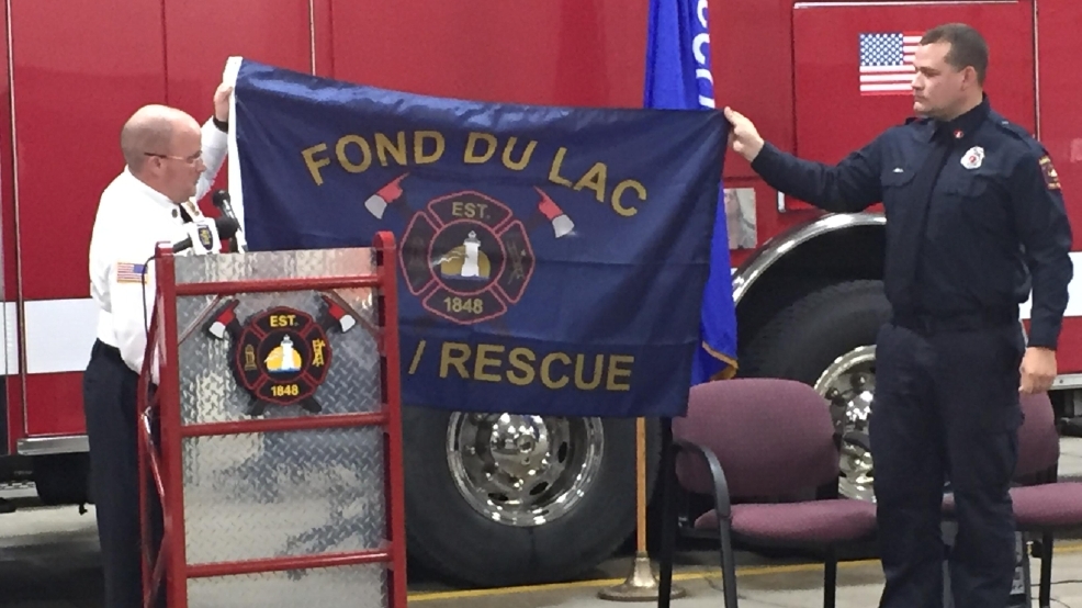 Fond du Lac firefighter sent off for third military deployment WLUK
