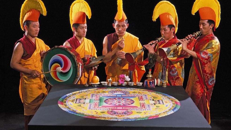 Buddhist monks to create sand painting at URI WJAR