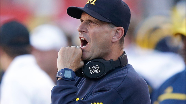 Harbaugh taking Michigan to Rome for 3 practices