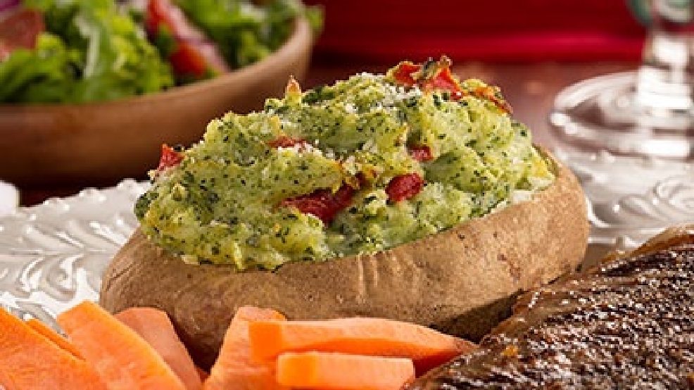 Creamy Spinach Stuffed Potatoes WSBT