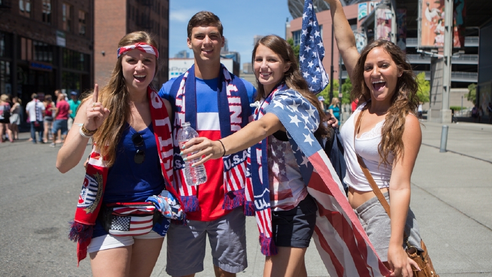 Photos U.S. soccer fan fashion Seattle Refined