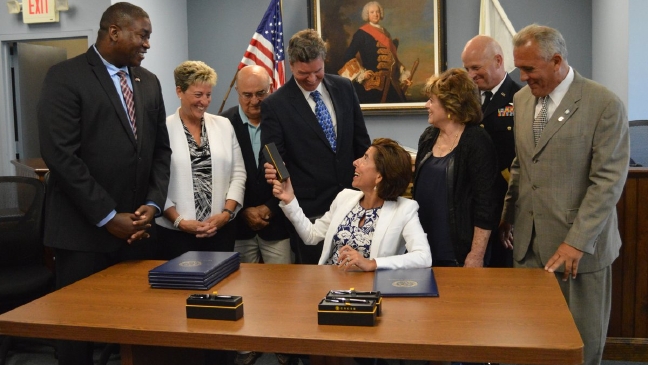 Gov. Raimondo says she's redoubling efforts to help veterans