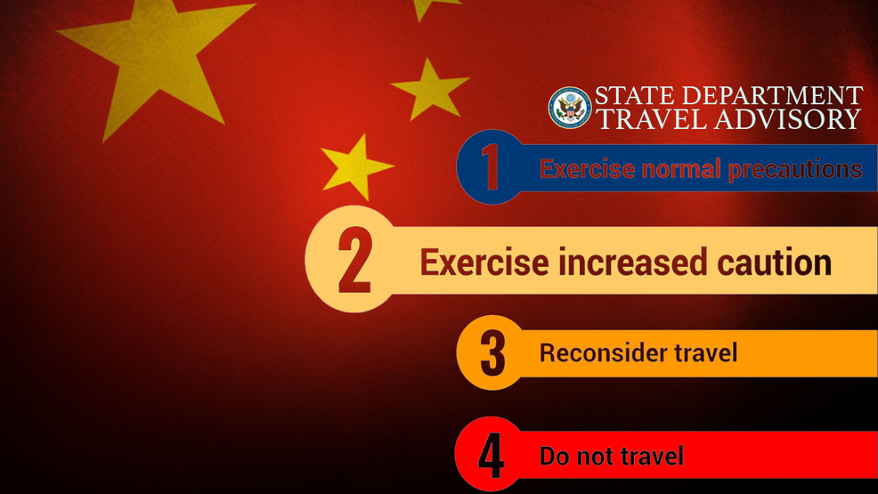 China says US travel advisory 'cannot stand up to scrutiny' KSNV