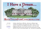 Tyler's website explains the billboard strategy. (Screen grab from RickTylerForCongress.com) Polk billboard rick tyler site.png