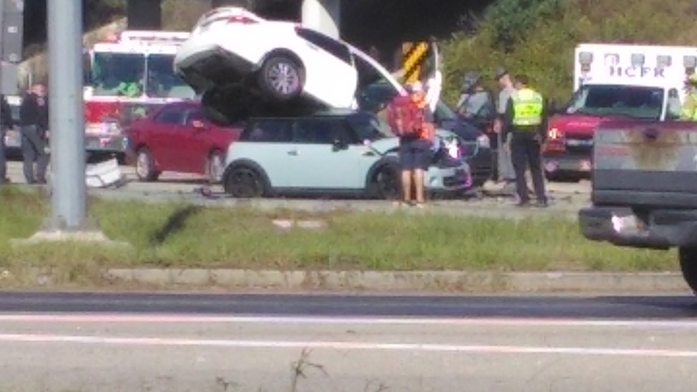 Police pursuit ends in crash on SC 544 near Surfside Beach WPDE