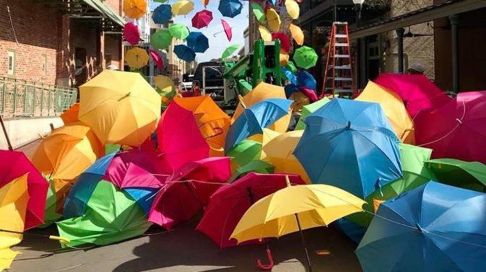 Umbrella Sky Project ends in Pensacola WEAR
