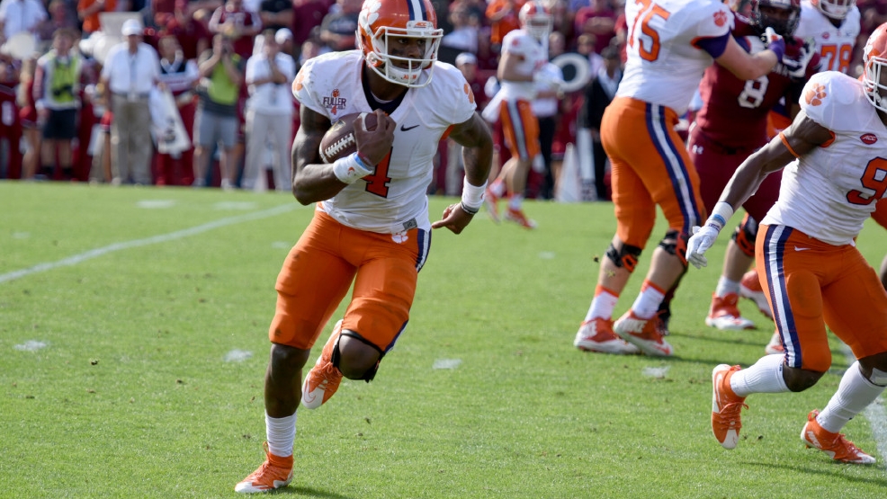 Clemson QB Watson says he'd consider turning pro next year | WACH