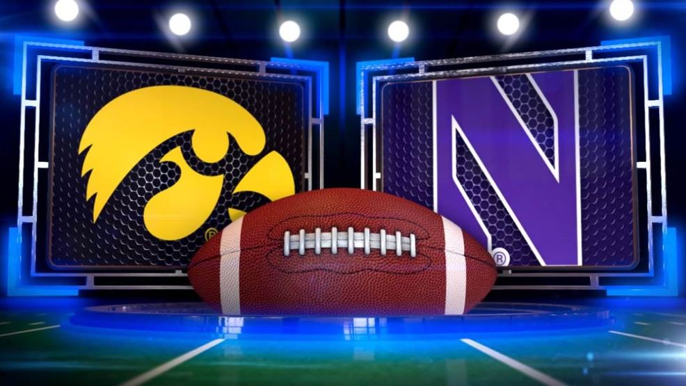 Iowa Hawkeyes vs. Northwestern Wildcats KGAN