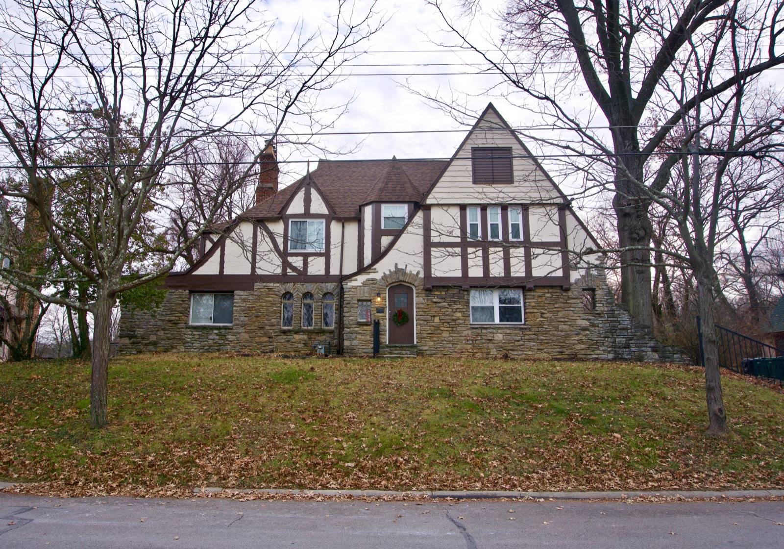 The Most Charming Tudor Homes In Cincy Are In This Tiny Sliver Of A