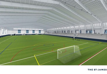 complex sports facility northern soccer sneak wellness peek foot square fairfax field indoor ovechkin massive helps caps va break ground