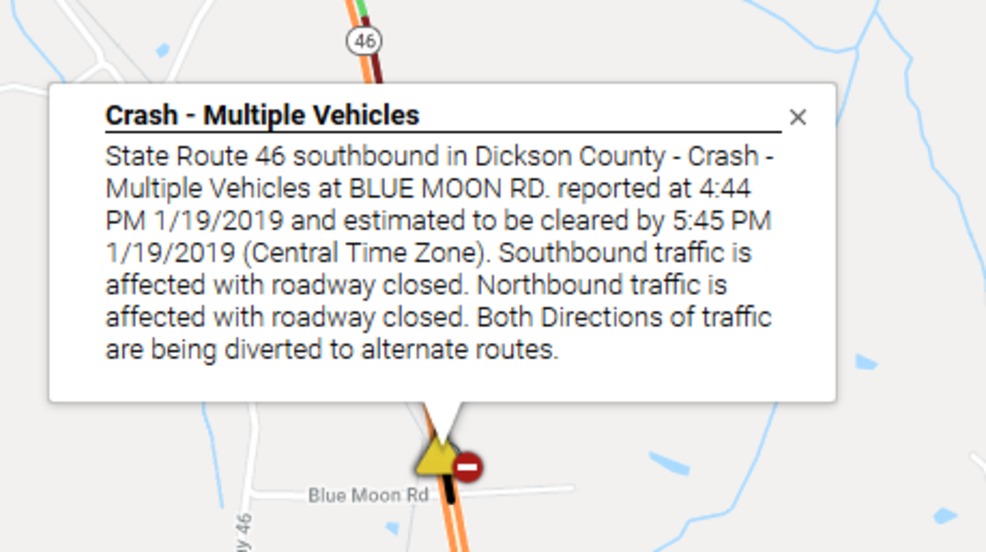 Drivers killed in twovehicle crash in Dickson WZTV