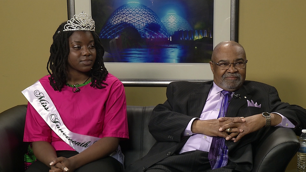 Raniyah Edwards, Miss Juneteenth 2019, and Mac Weddle vlcsnap-2019-06-14-13h49m24s318.png