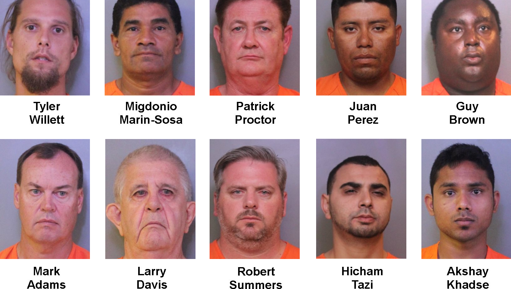 Gallery: Nearly 300 People Arrested During Undercover Human Trafficking ...