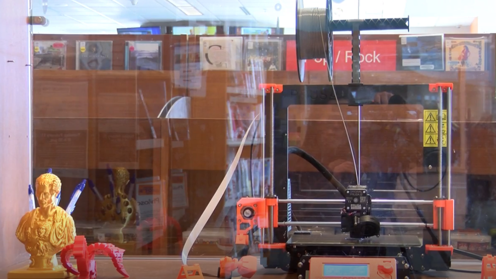 Traverse Area District Library features 3D printer for public use WPBN