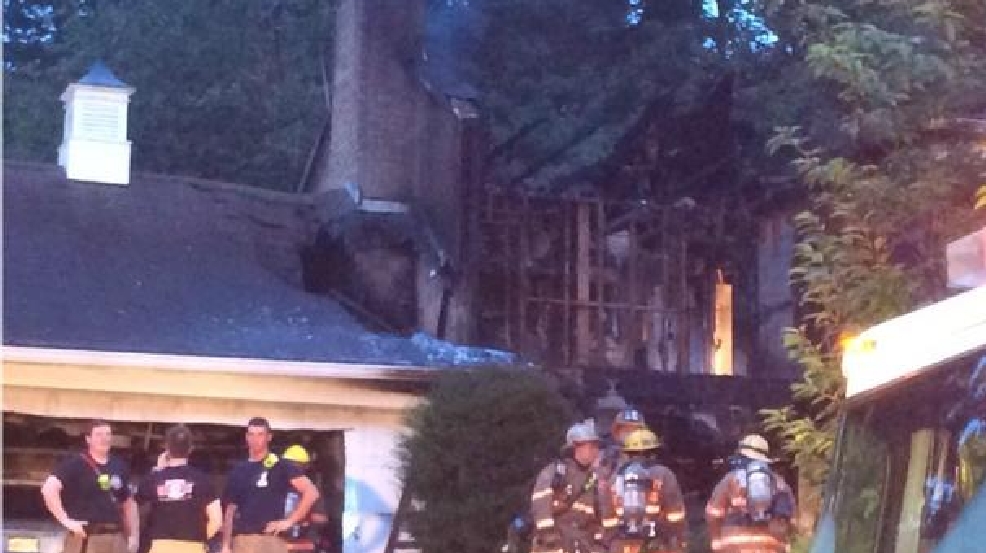 Family of 4 accounted for after fire destroys Silver Spring home WJLA
