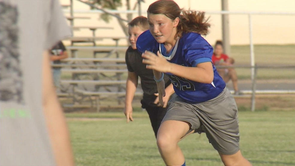 Abilene girl turning heads by dominating at linebacker in youth