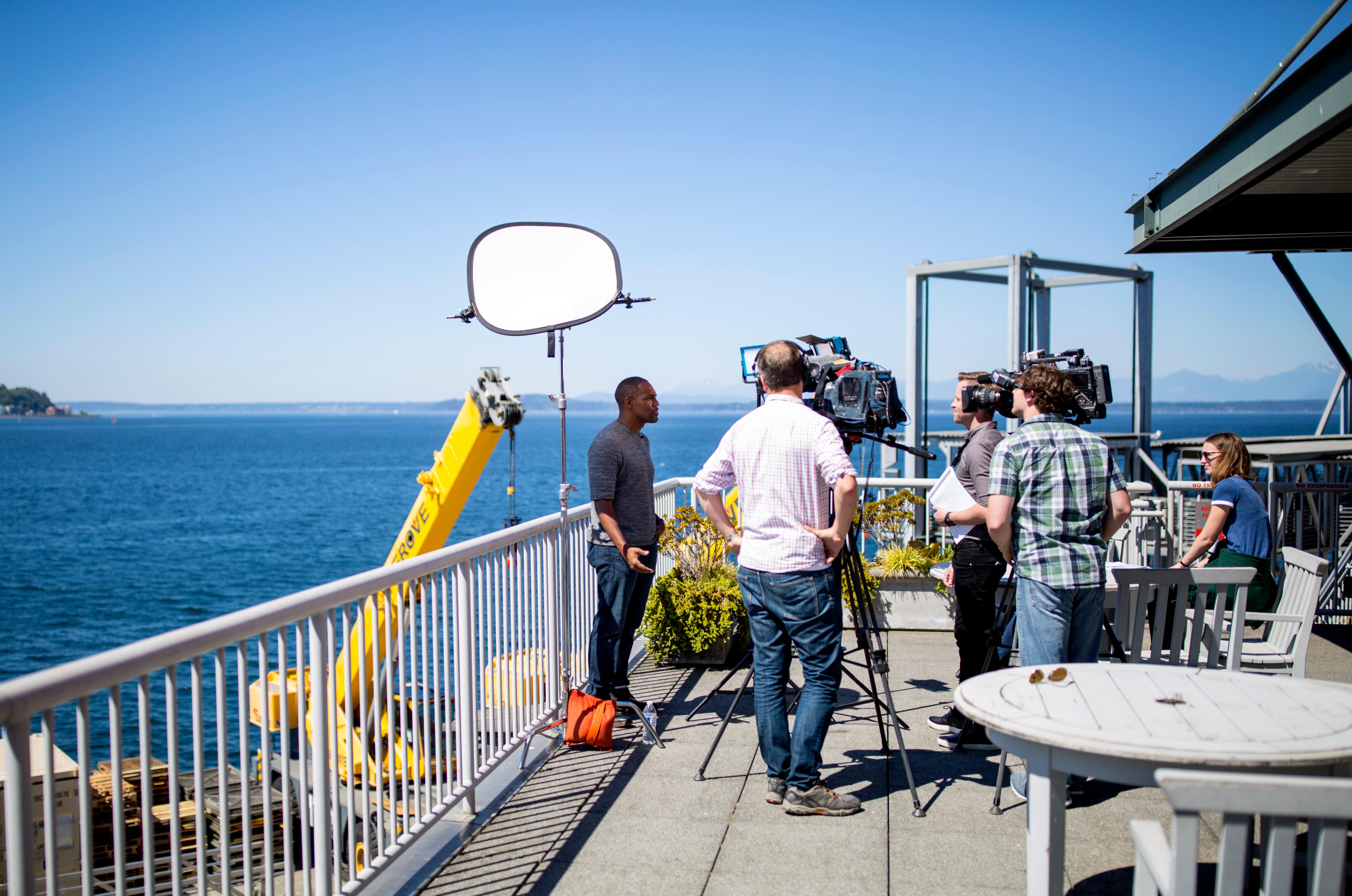 Photos Grey's Anatomy came to Seattle to film, and we were there