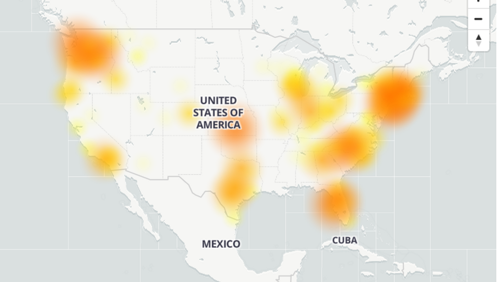 Spectrum outages reported across the country, including in the Tri