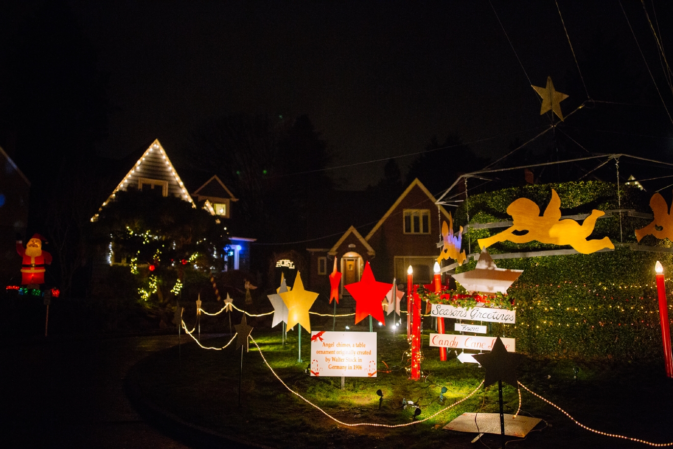 Photos Candy Cane Lane kicks off in Seattle Seattle Refined