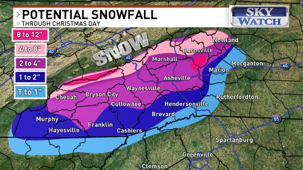 FORECAST Wind, rain, snow for Western North Carolina WLOS