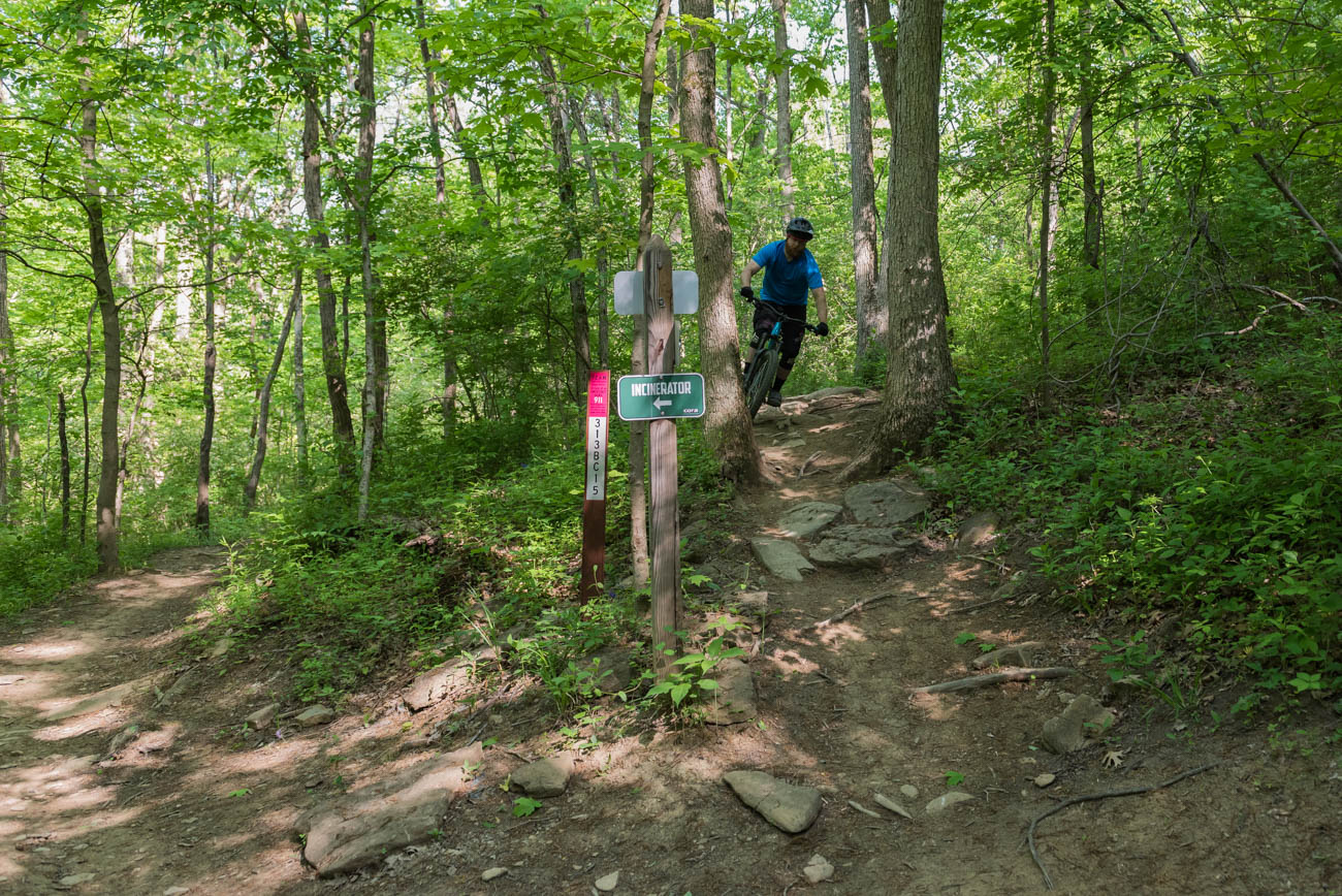 devou park mtb trails