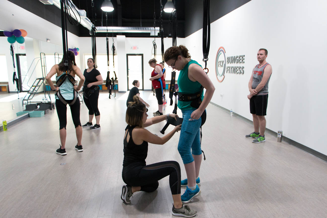 An Oakley Studio Combines Bungee Cords and Dancing to Form a Fun