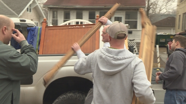 Omaha firefighters help family in need, house fire destroyed beds & furniture 