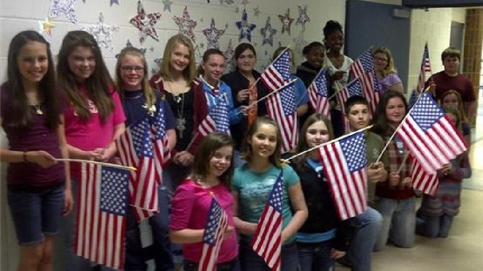 Aynor students raise money for Wounded Warriors WPDE