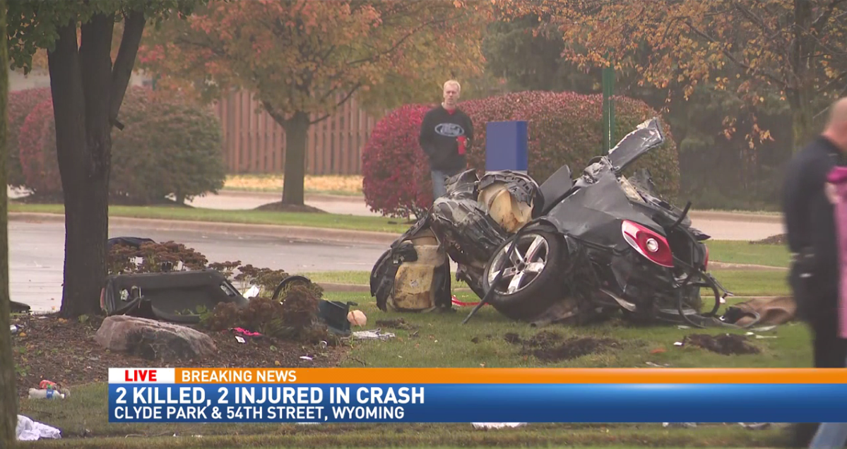 Two killed, two others injured after crash in Wyoming overnight WWMT