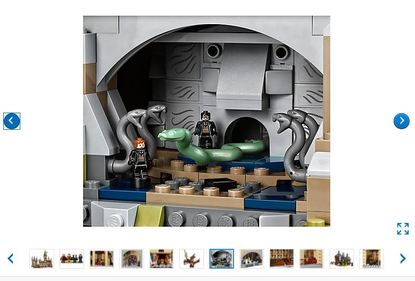 giant hogwarts lego set