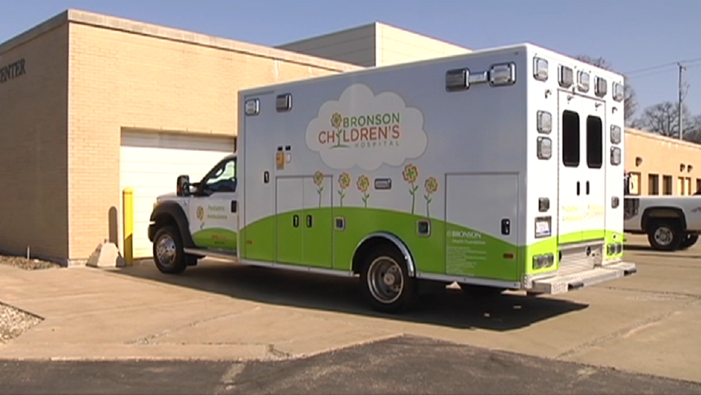 Bronson Hospital unveils new pediatric ambulance WWMT