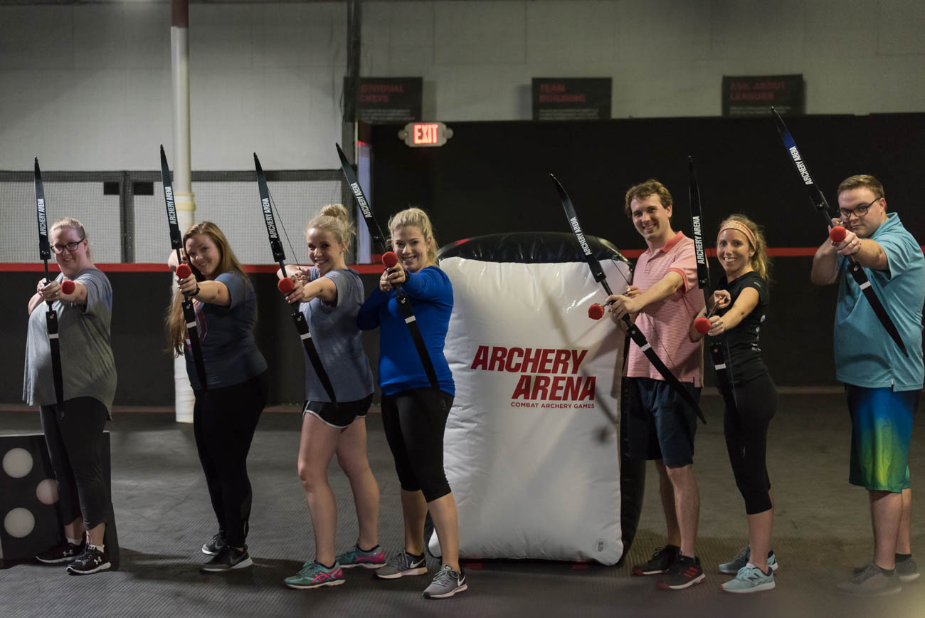 Archery Arena Is Basically Medieval Dodgeball with Friends Cincinnati