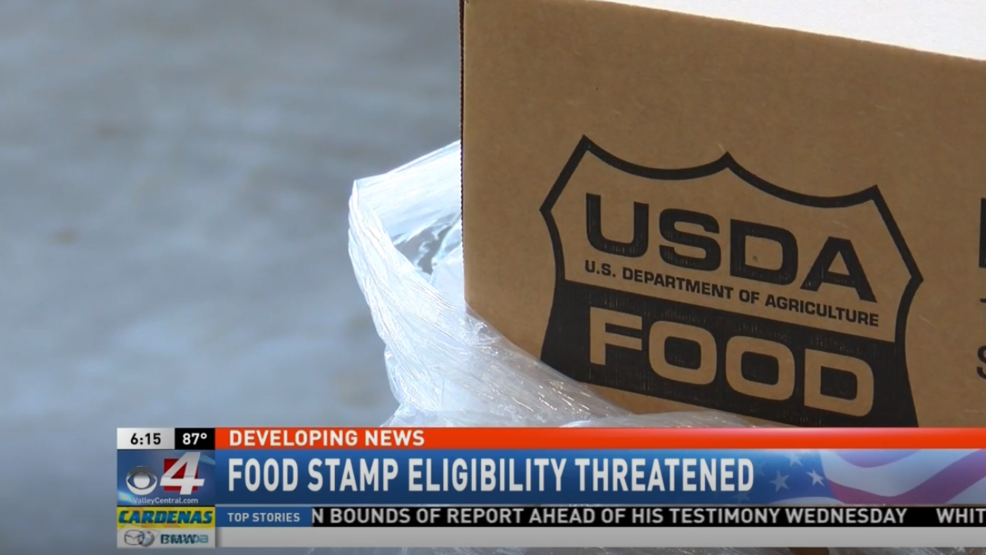 Changes to food stamp eligibility could affect Valley residents KGBT