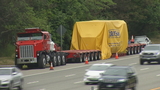 100-wheel truck on I-95 going nowhere fast