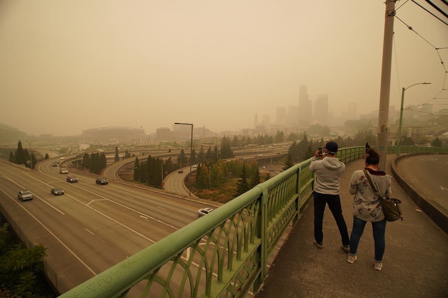 Photos Surreal scenes from Seattle as smoke douses city Seattle Refined